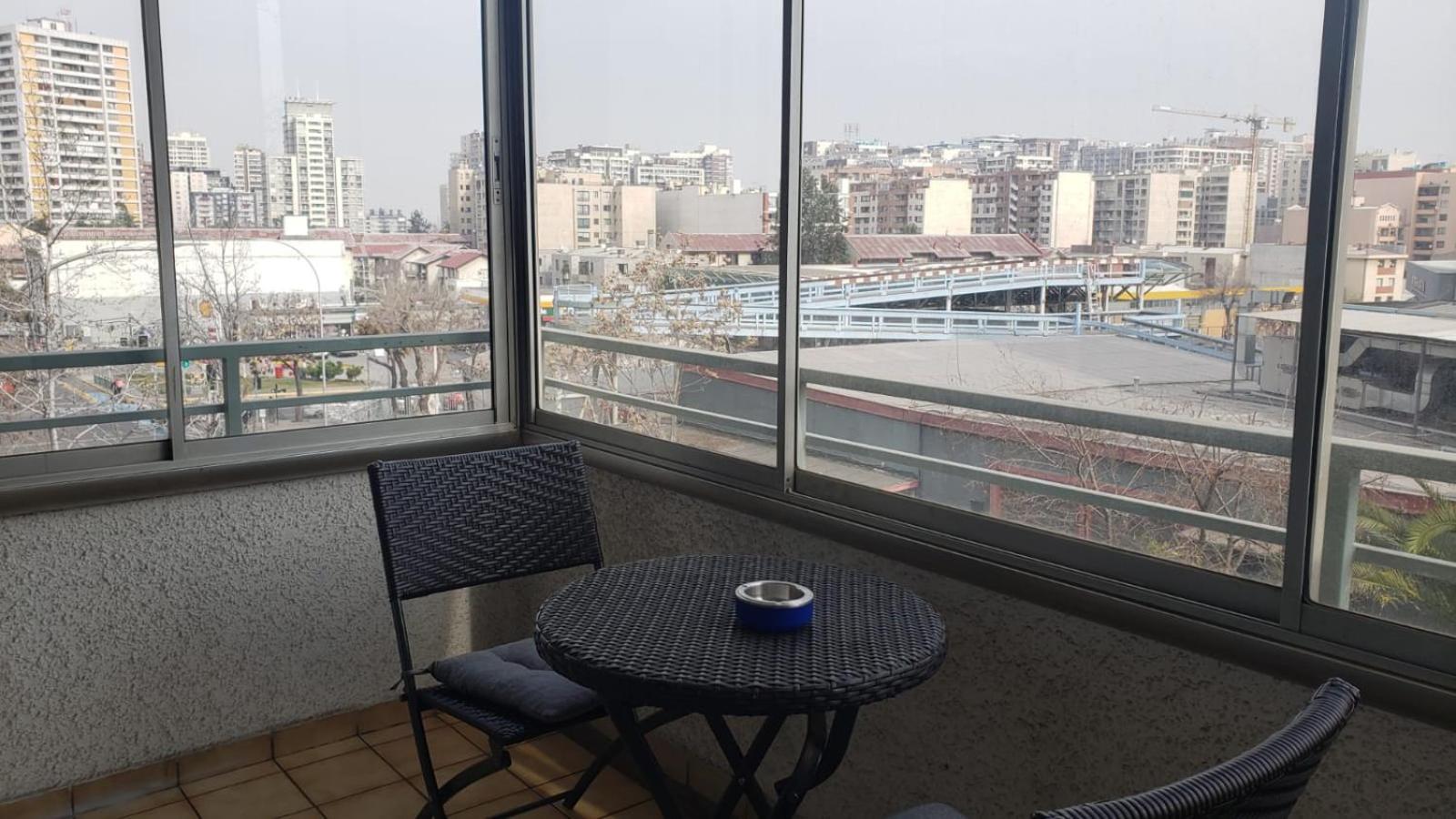 Departamento En Pleno Centro De Santiago Apartman Kültér fotó